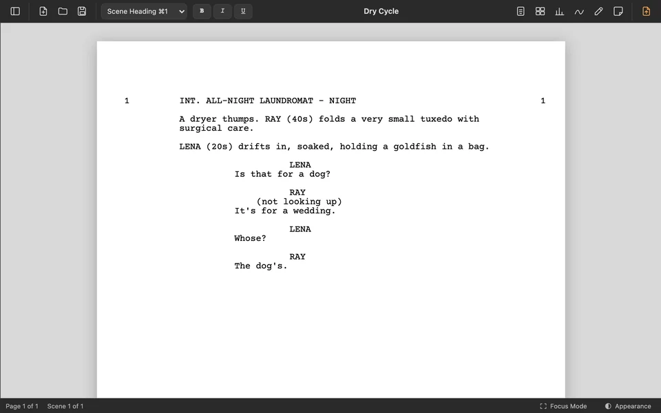 Spec in the Original theme, without the scene list.
